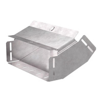 Угол вертикальный внутренний 45град. 300х100 с крышкой Стандарт  PR16.0542