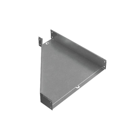 Переходник для лотка правый 100х150-600 сталь 1мм "ПЛЮС" PDplus100-150-600-R КМ PL0680