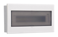 Корпус встраиваемый дв. 1 ряд 17 мод. IP41 ЩРВ-М прозр.  31074DEK