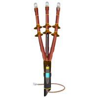 Муфта кабельная концевая наружн. установки 10кВ 10ПКНТпбН-3х(70-120)/800мм с болт. наконечн.  22060014 Муфта кабельная концевая наружн. установки 10кВ 10ПКНТпбН-3х(70-120)/800мм с болт. наконечн.  22060014