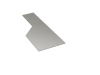 Крышка на переходник правосторонний 600/500 стеклопластик  GKR86050R