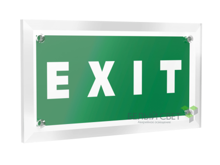 Знак безопасности PT-12228.E25"EXIT"  a20902