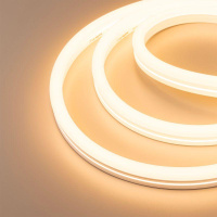 Лента светодиодная герметичная MOONLIGHT-SIDE-X336-12х24mm 230V Warm2400 11Вт/м IP65 wire x1 грибовидная форма (уп.50м)  055521