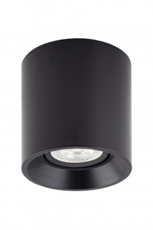 Светильник накладной IP20 10Вт GU5.3 LED черн. пластик  DK3040-BK