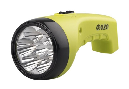 Фонарь аккумуляторный ручной AccuF2-L07-gn 7LED аккум. 4В 0.4А.ч 25проц. (10ч)/100проц. (2.5ч) зел.  2857873