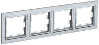 Рамка 4-м BRITE РУ-4-БрА алюм.  BR-M42-K47
