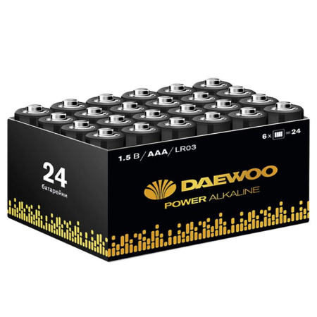 Элемент питания алкалиновый AAA/LR03 1.5В Power Alkaline Pack-24 (уп.24шт)  5042117