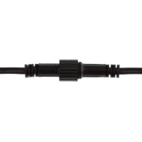 Коннектор с проводами папа-мама 2 pin черн. каучук  315-436 Коннектор с проводами папа-мама 2 pin черн. каучук  315-436