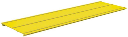 Крышка оптического лотка прямая секция 120 L2000  DS-120-38311