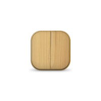 Выключатель 2-кл. 1п ОП 10А IP20 сосна  1436