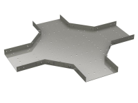 Ответвитель для лотка крестообраз. 150х80 DPX стеклопластик  GCX90815R