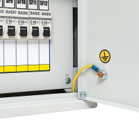 Щит осветительный ОЩВ с авт. выкл. 3п 1х63A 1п 12х16A  oshv-63-12