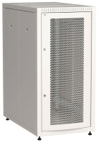 Шкаф сетевой LINEA E 24U 600х1000мм двери 2шт перф. и метал. сер.  LE35-24U61-PM