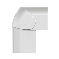 Угол для кабель-канала внешний изменяемый 80-120град. 90х50 с разделит. сер. метал.  09552G