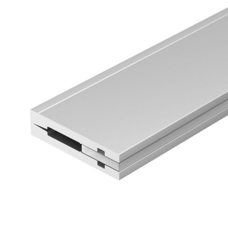 Профиль с экраном ARH-NANOLINE-5-2000 ANOD 2м алюм.  023911