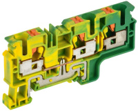 Колодка клеммная CP-MC-PEN земля 3 вывода 10кв.мм  YCT22-03-3-K52-010 Колодка клеммная CP-MC-PEN земля 3 вывода 10кв.мм  YCT22-03-3-K52-010