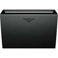 Накладка на выключатель карточный антрацит Leg BTC L4547