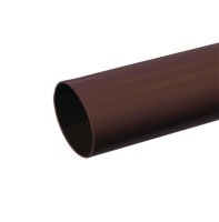 Труба гладкая ПВХ жесткая d20мм темн. дерево (уп.50м)  ГТ-0033820-050