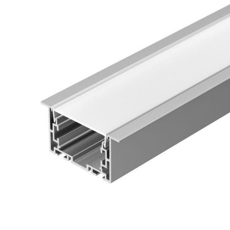 Профиль с экраном S2-LINIA69-F-2500 ANOD+OPAL 2.5м алюм.  021177