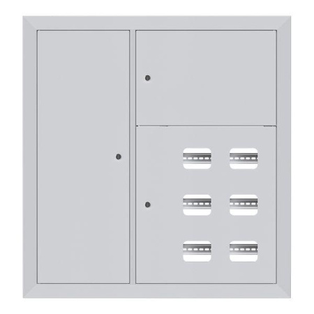 Щит этажный 6кв. слаботочка слева (1000х950х160) Basic  mb28-v-6z