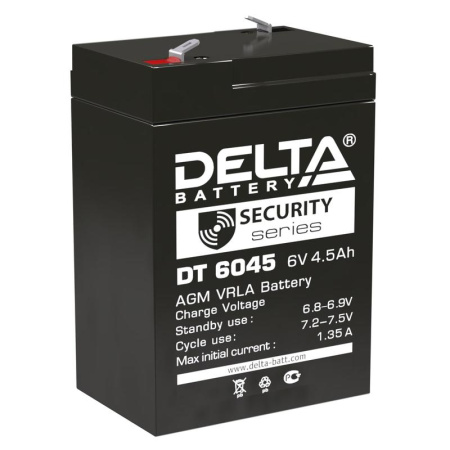 Аккумулятор ОПС 6В 4.5А.ч  DT 6045