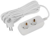 Удлинитель электрический UDL-16-250-E Greenline 2 розетки с заземлением 5м ПВС 3х1кв.мм  Б0065014