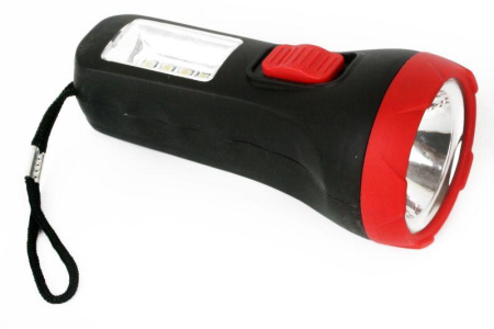 Фонарь LED16014 1 + 4SMD LED 2 реж. 1XR6 пласт блист-пакет  14253