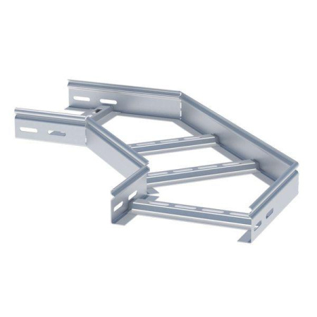 Угол для лотка горизонтальный 90град. 100х600мм INOX  glt90100600-INOX