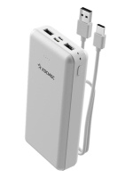 Аккумулятор внешний 20000мАч 2 USB 5В 2.4А  KPB20USB2TCMi