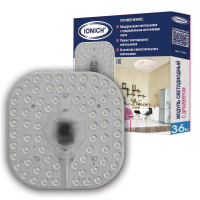 Модуль светодиодный 36Вт 6500К IP20 2880лм 230В 180х180мм для декоративных светильников  1749