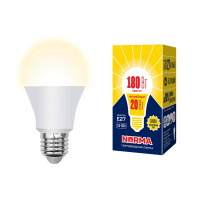 Лампа светодиодная LED-A65-20W/WW/E27/FR/NR Norma 20Вт матовая E27 (упак. картон)  UL-00004030