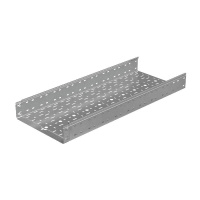 Лоток перфорированный 100х400х1.5 L3000мм "Быстрый монтаж ПЛЮС" HD85 КМ PL17301