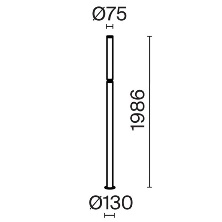 Светильник ландшафтный Lit 20Вт 3000К IP65  O593FL-L20GF3K