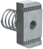 Гайка канальная с пружиной М8х40 (уп.50шт)  CMZ11-GK-08