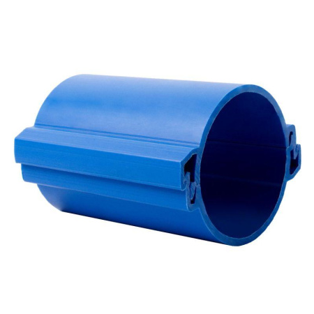 Труба гладкая ПНД разборная d110мм 450Н син. (дл.3м) PROxima  tr-hdpe-110-450-blue