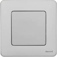 Выключатель кнопочный Inspiria 6А 250В без фиксации НО/НЗ механизм алюм. Leg 673692