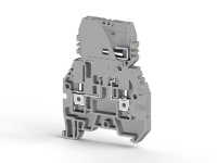 Клеммник с размыкателем (съем. картридж) на DIN-рейку 4кв.мм сер. ASK 3FB  362009