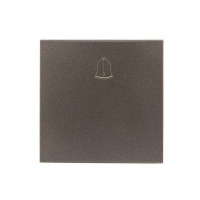 Панель лицевая Валенсия для кнопки звонка 10А графит PROxima  ESV10-L-026-60