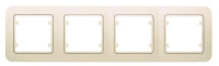 Рамка+вставка 4-м Lillium бел. 18012704