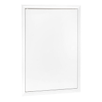 Люк ревизионный 300х400 пластик с нажимным замком Basic  lpnz-300x400