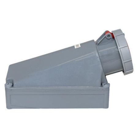 Розетка стационарная наружная 1452 3Р+РЕ+N 125А 380В IP67 PROxima  ps-1452-125-380