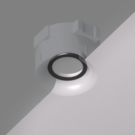 Кольцо фиксирующее для светильников INVIZ DK2080-WH DK2081-WH ABS-пластик черн.  DK2085-BK
