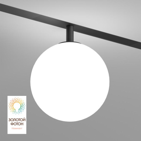 Светильник рассеивающий SMART MOON 5Вт DIM 3000К-6000К 130мм черн. акрил  DK8051-BK