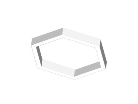 Светильник светодиодный PROFILE 30L P LED HEXA 940 WH 4000К подвесной СТ 1248003370