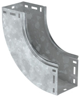 Угол для лотка плавный 90град. 150х100 В10 ESCA HDZ  CPV51-0-90-100-150-HDZ