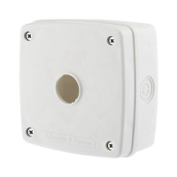 Коробка монтажная для камер видеонаблюдения 140х140х66мм  28-4010