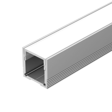 Профиль SL-SLIM20-H20-2000 ANOD+OPAL с экраном алюм.  036836