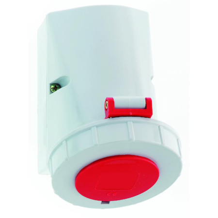 Розетка настенная 32А 5п 3P+N+PE 6ч 400В IP67  1155