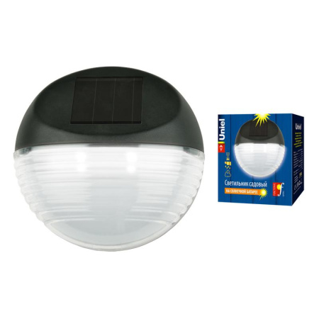 Светильник садовый USL-F-151/PТ110 BRIGHT 1хАА Ni-Mh аккумулятор в/к на солнечная батарея 2 светодиода бел. свет IP44  UL-00006556