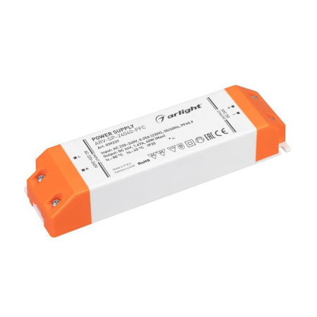 Блок питания ARV-SP-24040-PFC (24В 1.67А 40Вт) (IP20 пластик)  039237